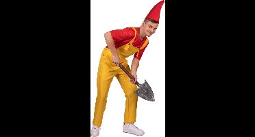 Gele Werk In De Tuin Broek Man