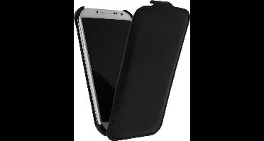 Mobilize Telefoonhoesje geschikt voor Samsung Galaxy S4 Hoesje | Mobilize Slim Flip Case Flipcase - Zwart