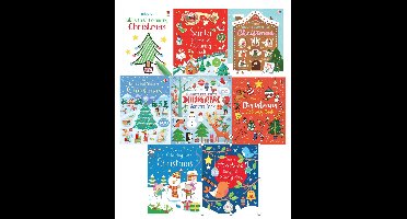 8 Books On Christmas For Children Age 3-7 years in Paperback From Usborne Publishing Ltd