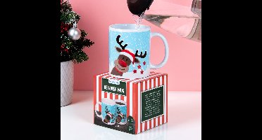 Warmtegevoelige Rendier Kerstmok van OOTB