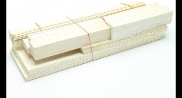Pichler Modellbau Balsahout vierkant Set 1 stuk(s)