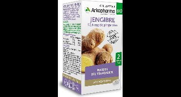 ARKOCAPS Gember BIO 40 capsules|Arkocápsulas Ginger BIO 40 capsules|Arkocápsulas Ginger BIO 40 capsules