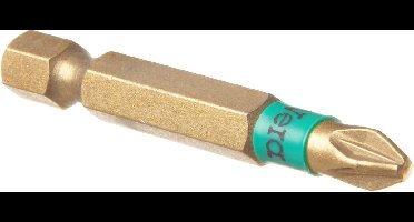 Wera 05059902001 1/4" Pozidrive BiTorsion Diamond Bit - PZ2 x 50mm