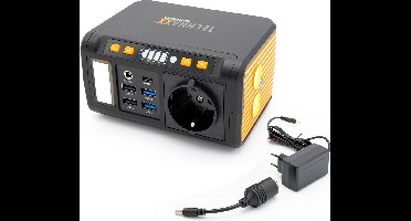 Technaxx TX-205 Powerstation - Draagbaar - Mini energiecentrale - 80W - 4x USB-A - 1x USB-C PD 18W