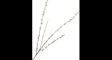 Silk-ka Kunstbloem-Zijden Bloemen Spirea Tak Wit 121 cm