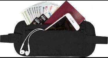 New Age Devi - Undercover Money Belt - Heuptasje - Zwart