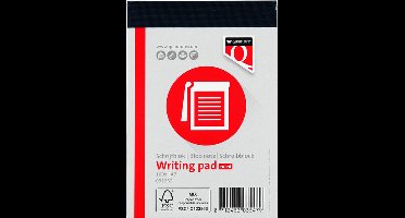 Schrijfblok quantore a7 lijn 100vel 60gr | 3 stuks