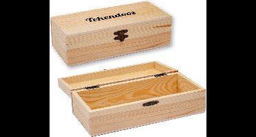 CREAKIT. Tekendoos - Hout - 21x10x6cm