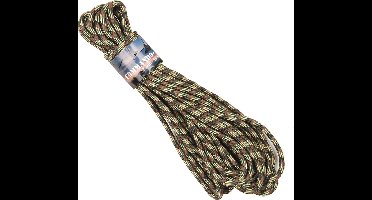 Fosco - Touw - recon 7mm - woodland camo 15M