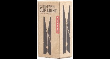 Kikkerland Houten Leeslampje - Zaklampje - Sfeerlampje