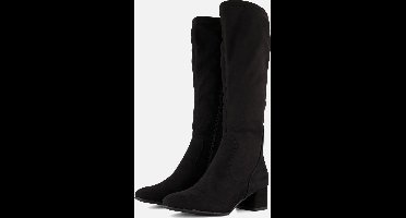 Marco Tozzi Hoge laarzen zwart Textiel - Dames - Maat 37