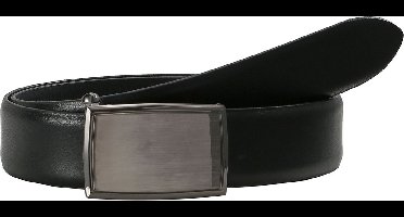 LLOYD Leren Riem Thin Leather Belt 3.5 W130 Black Zwart