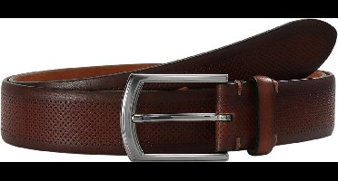 LLOYD Leren Riem Leather Belt 3.5 W80 Whisky Bruine