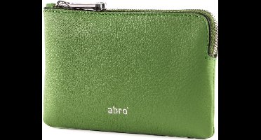 abro Utensil zak Leather Dalia Cosmetic Bag Lime Groene