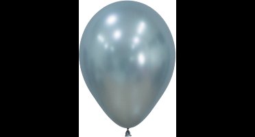 Latex ballonnen Sempertex Silk Arctic Blue, 12inch - 12 stuks