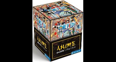 Clementoni - Puzzel - 500 Stukjes - One Piece - Anime collection - Cube - Puzzel Voor Kinderen en Volwassenen
