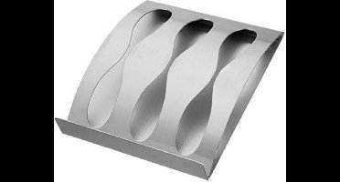 New Age Devi - Tandenborstelhouder - Staal - 3 Vakken