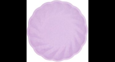 Borden Bloem Paars 18 cm (12stuks) stevige kwaliteit en geschikt voor dagelijks gebruik.