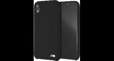 Zwart BMW Backcover hoesje voor iPhone XR - Silicone