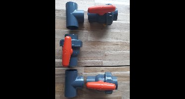 Zwembad Bypass set 50mm (excl. 50mm buis) ook voor zwembad verwarming