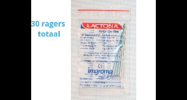 Lactona Interdentaal Ragers - Small 4mm - Groen - 6 gripzak x 5 stuks  - Voordeelpakket