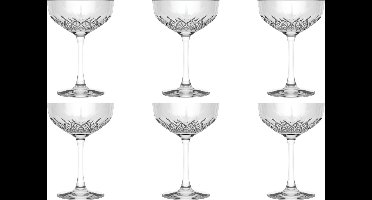 Pasabahce Champagnecoupe Timeless 27 cl - Transparant 6 stuk(s)