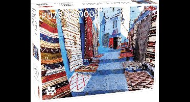 Puzzel Around the World: Chefchouen Morocco - 1000 stukjes