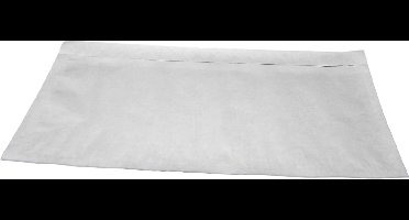 1000 stuks - Paklijstenveloppen DL - 228 x 120mm – transparant