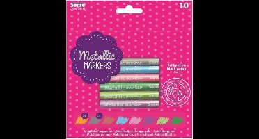Haza Original Markers Metallic 10 Stuks