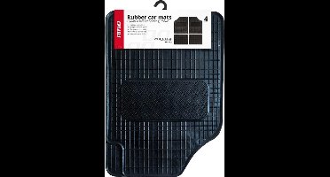 Universele auto vloermatten - RCM-02 - complete set - rubber