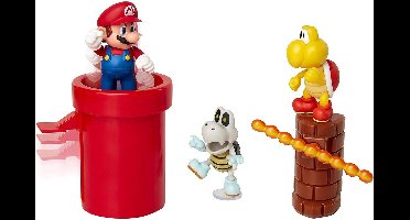 Super Mario Action Figure Set - Dungeon Diorama