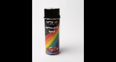 Motip 51019 - Autolak spuitbus - Zwart Metallic - 400ml