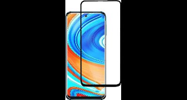Screenprotector geschikt voor Xiaomi Redmi Note 9 Pro - Full Screen Protector Glas