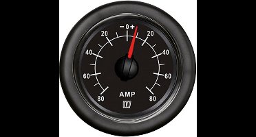 Vetus Ampèremeter 150a 12-24v Zwart 52 mm