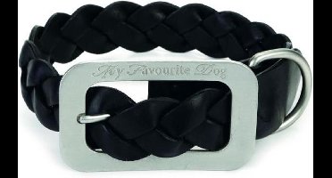 Leren halsband