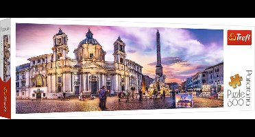 Trefl Puzzel 500 stukjes - Rome - Panorama