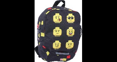 LEGO - Kindergarten Mini Backpack 5L - Faces/ Black (10030-2007)