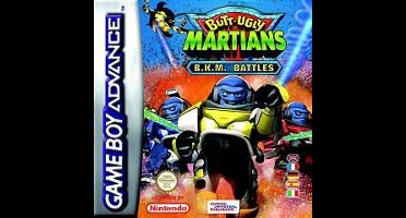 Butt-Ugly Martians B.K.M. Battles Gameboy Advance - (GBA)