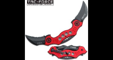 TAC FORCE TWIN BLADE KARAMBIT RED Zakmes