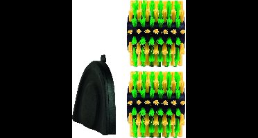 Einhell Picobella SOFT borstelset - 2-delig - Ø115 mm