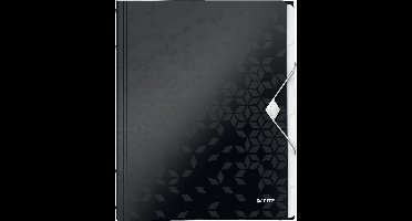 Leitz Divider Book Leitz WOW A4 PP 6tabs black
