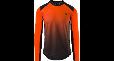 AGU Fietsshirt Lange Mouwen MTB Heren - Oranje - XXL