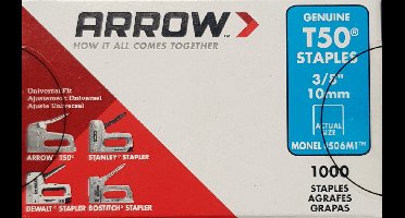 Arrow - Nieten - #506M1 T-50 3/8" -  Monel/Rustproof - 1000 Stuks