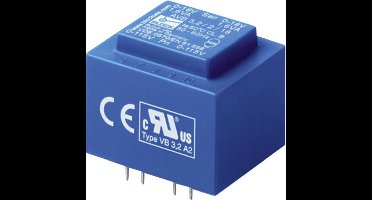 BLOCK AVB 2,3/2/9 Printtransformator 2 x 115 V 2 x 9 V/AC 2.30 VA 127 mA