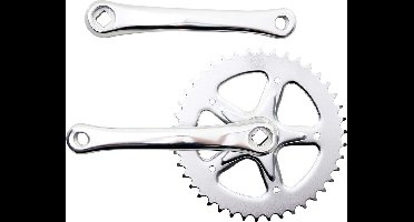 Kgs Crankset 42t 170 Mm Staal Zilver