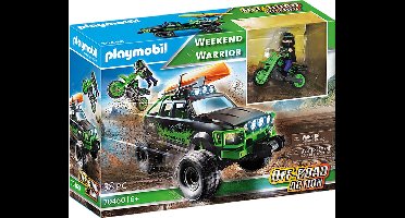 PLAYMOBIL Weekend Warrior Off-Road Action Truck - P-70460
