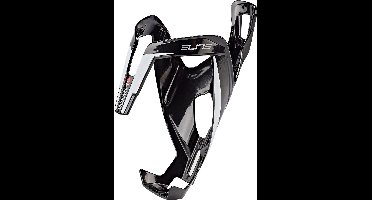 Elite Vico Bidonhouder Carbon, Glossy White Graphic