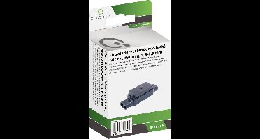 Quadrios 1905C136 Draadconnector Flexibel: 0.90-1.30 mm² Massief: 0.90-1.30 mm² Aantal polen: 4 10 stuk(s) Zwart