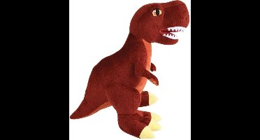 Dinosaurus Knuffel Tyrannosaurus - ± 45 cm - Rood
