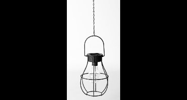 Countryfield - Solarhanglamp - LED - Lomax - Zwart - L14B14H17CM